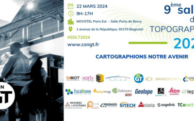 9ème Salon de la Topographie le 22 mars 2024